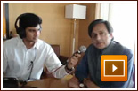 Chaitanya Recording Dr. Shashi Tharoor